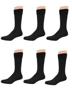 Set de calceta diabético Specialized Socks de algodón para hombre 6 pares
