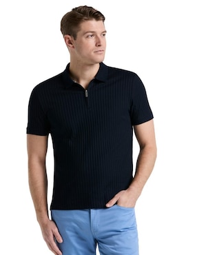 Playera tipo polo Perry Ellis para hombre
