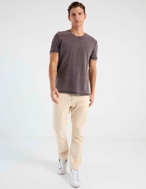 Playera kenneth cole cuello v para hombre