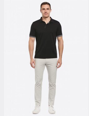 Playera tipo polo Perry Ellis para hombre