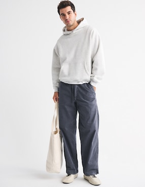 Pantalón casual chino regular Abercrombie & Fitch de algodón para hombre