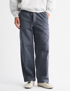 Pantalón casual chino regular Abercrombie & Fitch de algodón para hombre