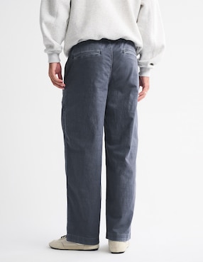 Pantalón casual chino regular Abercrombie & Fitch de algodón para hombre