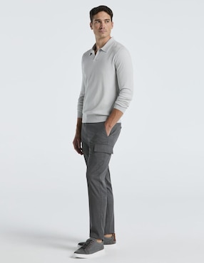 Pantalón cargo slim Perry Ellis para hombre