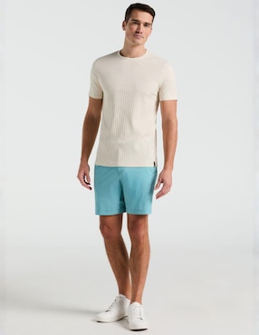 Playera Perry Ellis cuello redondo para hombre
