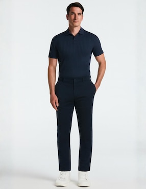 Pantalón casual chino slim Perry Ellis para hombre