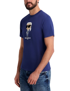 Playera Karl Lagerfeld Paris cuello redondo para hombre