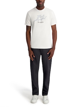 Playera Karl Lagerfeld Paris cuello redondo para hombre