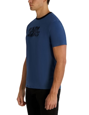 Playera Karl Lagerfeld Paris cuello redondo para hombre