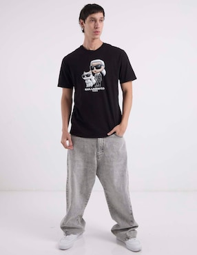 Playera Karl Lagerfeld Paris cuello redondo para hombre