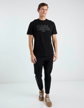 Playera karl lagerfeld paris cuello redondo para hombre