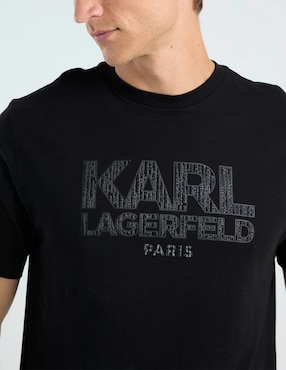 Playera karl lagerfeld paris cuello redondo para hombre