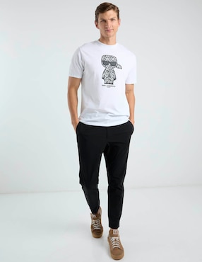 Playera karl lagerfeld paris cuello redondo para hombre