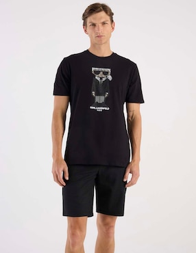 Playera Karl Lagerfeld Paris cuello redondo para hombre