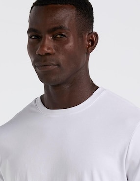 Playera Perry Ellis cuello redondo para hombre