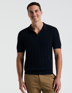 Playera tipo polo Perry Ellis para hombre