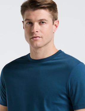 Playera Perry Ellis cuello redondo para hombre