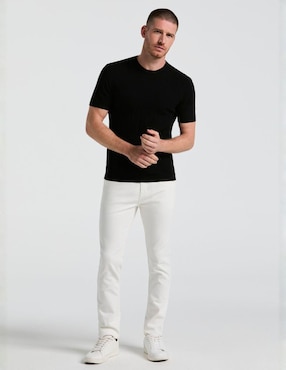 Playera Perry Ellis cuello redondo para hombre