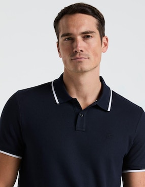 Playera tipo polo Perry Ellis para hombre