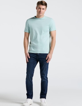 Playera Perry Ellis cuello redondo para hombre