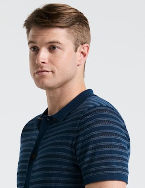 Playera tipo polo Perry Ellis para hombre
