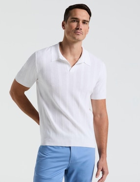 Playera tipo polo Perry Ellis para hombre