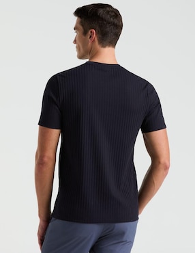 Playera Perry Ellis cuello redondo para hombre