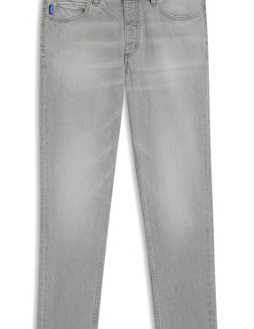 Jeans straight Hugo Blue lavado claro para hombre