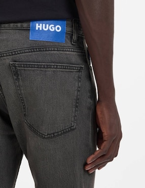 Jeans Slim Hugo Blue Ash 1027 lavado medio para hombre