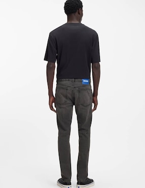 Jeans Slim Hugo Blue Ash 1027 lavado medio para hombre