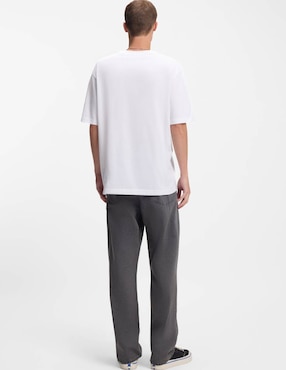 Playera Hugo Blue cuello redondo para hombre