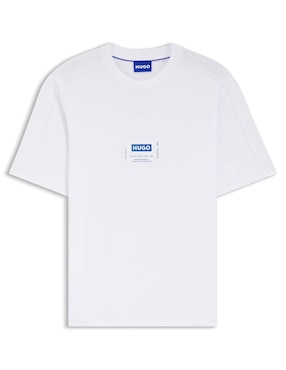 Playera Hugo Blue cuello redondo para hombre