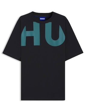Playera Hugo Blue cuello redondo para hombre