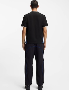 Playera Hugo Blue cuello redondo para hombre