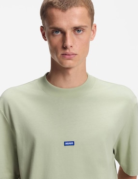 Playera Hugo Blue cuello redondo para hombre
