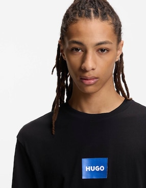 Playera Hugo Blue cuello redondo para hombre
