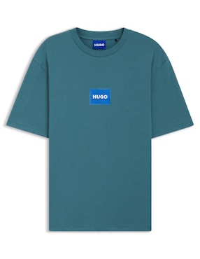 Playera Hugo Blue cuello redondo para hombre