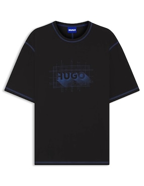 Playera Hugo Blue cuello redondo para hombre