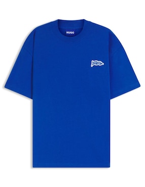 Playera Hugo Blue cuello redondo para hombre