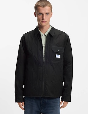 Chamarra Hugo Blue capitonada para hombre