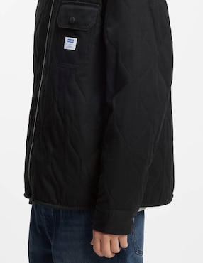 Chamarra Hugo Blue capitonada para hombre