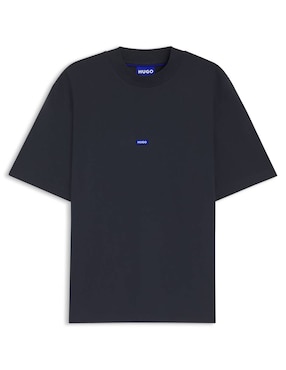 Playera Hugo Blue cuello redondo para hombre