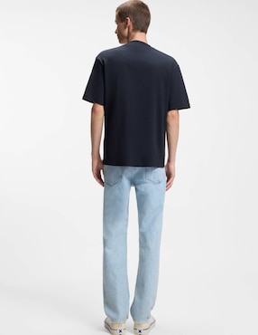 Playera Hugo Blue cuello redondo para hombre