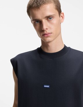 Playera Hugo Blue cuello redondo para hombre