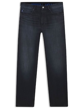 Jeans straight Hugo Blue lavado obscuro para hombre