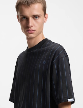 Playera Hugo Blue cuello redondo para hombre