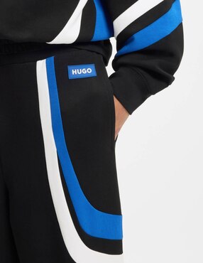Pants regular Hugo Blue con elástico para hombre