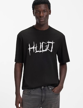 Playera Hugo Blue cuello redondo para hombre