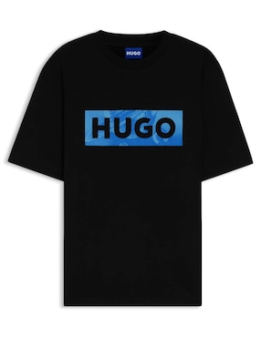 Playera Hugo Blue cuello redondo para hombre