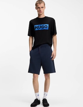 Playera Hugo Blue cuello redondo para hombre